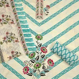 MANVAA Printed Unstitched Dress Material image 2