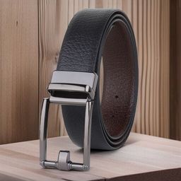 Provogue Men Textured Leather Reversible Formal Belt-picture-10