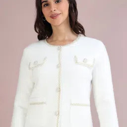 ALLWIN PAUL Women Woollen Cardigan Sweaters-picture-21