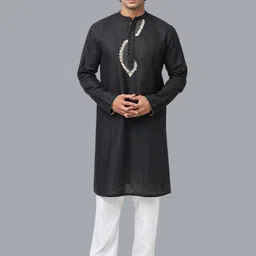 Arch element Men Thread Work Kurta-picture-11