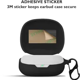 KANSOL Silicone Velcro Earbuds Case For JBL WAVE FLEX image 2