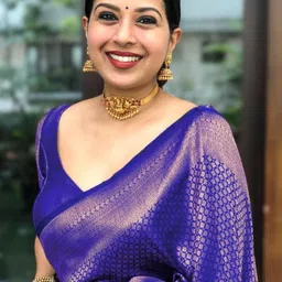 Moda Rapido Woven Design Zari Silk Blend Saree image 2