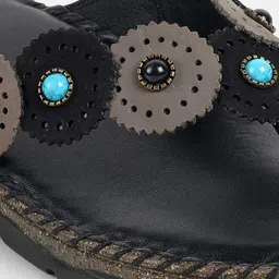 Mochi Women Open Toe Flats image 2