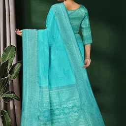 The Chennai Silks Woven Design Zari Handloom Saree image 2