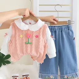 StyleCast x Revolte Girls Top with Swater & Pyjamas Clothing Set-picture-9