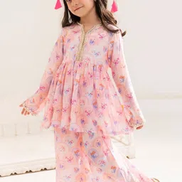 BIBBITY BOBBITY Floral Print Georgette Maxi Dress image 4