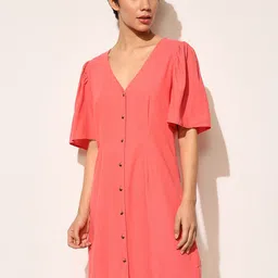 ONLY Flared Sleeve A-Line Dress image 4