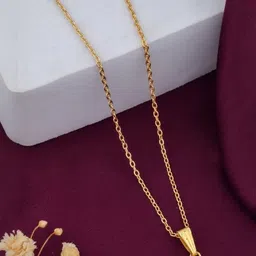 SZN Set Of 2 Gold-Plated Enamelled Pendant With Chain image 3