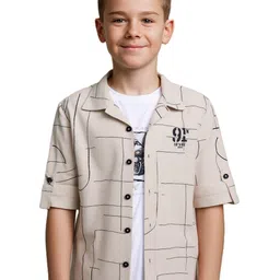 CAVIO Boys Comfort Printed Casual Shirt-picture-43