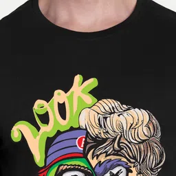 BENNY BROOKS Graphic Printed Oversized Cotton T-shirt image 4