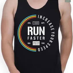 Woostro Men Pack Of 2 Printed Pure Combed Cotton Gym Vests-picture-19