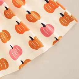 YK Print Flutter Sleeve Fit & Flare Dress image 2