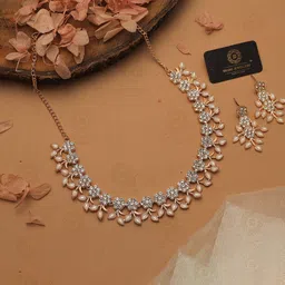 Anouk Gold-Plated Stone-Studded Jewellery Set image 3