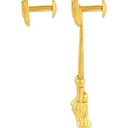 DZINETRENDZ Circular Drop Earrings image 3