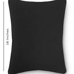 Lakshu Purple & Red Self Design Textured Square Cotton Silk Lightweight Cushion Covers image 2