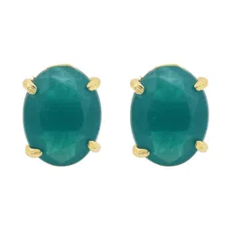 DZINETRENDZ Oval Studs Earrings image 3