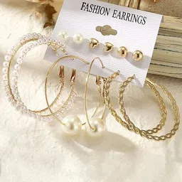 PolluxCraft Women Contemporary Hoop Earrings-picture-23