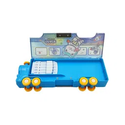 Technochitra Kids Vintage Old Rain Shape Train Pencil Box image 3