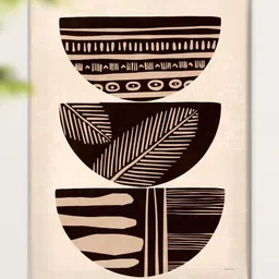 SAF Cream-Coloured Canvas Other Wall Paintings-image-9