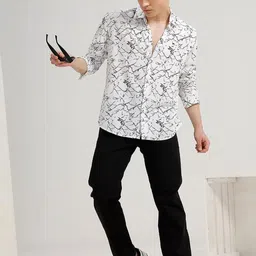 Basics Men Relaxed Tapered Fit Mid-Rise Cotton Trouser-picture-21