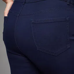 Miss Chase A+ Women Bootcut High-Rise Stretchable Jeans image 2