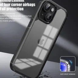 Karwan Solid iPhone 14 Plus Shockproof Bumper Back Case image 2