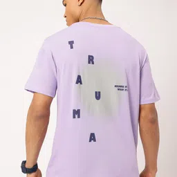 Kook N Keech Stylish LaidBack-Fit Typo Printed Relaxed Tee image 5