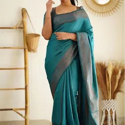 bigben textile Woven Design Zari Banarasi Saree-picture-20