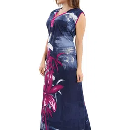 CINCO Women Printed Maxi Nightdress image 5