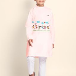 DEVOILER Boys Quirky Printed Kurta-picture-25