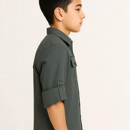 CHARCHIT Boys Comfort Casual Shirt image 5