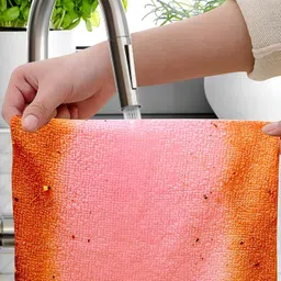 ARPANA BRIGHT Pack of 20 Microfibre Reusable Cleaning Cloths image 2