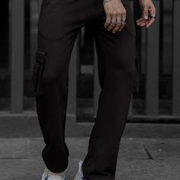 Maniac Men Regular Fit Mid-Rise Cotton Cargos-picture-25