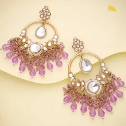 Anouk Brass Gold-Plated Earrings image 2