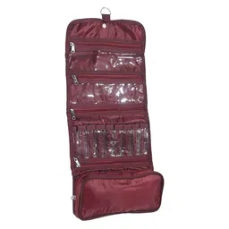 Kuber Industries Maroon Set of 1 Regular Makeup Organiser Organisers image 3