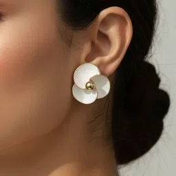 FIMBUL Floral Studs Earrings image 2