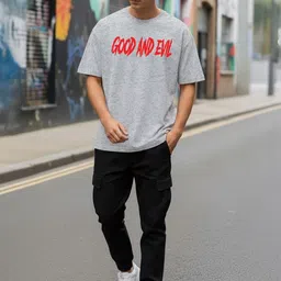 BENNY BROOKS Men Typography Printed T-shirt image 4