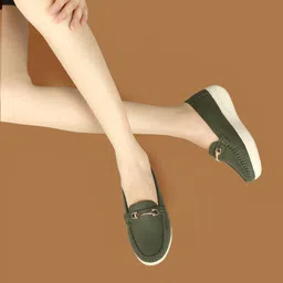 trotus Rich Quality|Comfortable|Ultra Lightweight|Perfect Style Loafers For Women image 2
