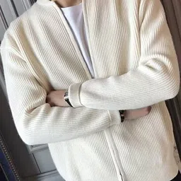 StyleCast Men Ribbed Mock Collar Sweaters-image-57