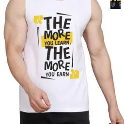WOOSTRO Men Pack Of 2 Typography Printed Round Neck Cotton Slim Fit T-shirts-picture-21