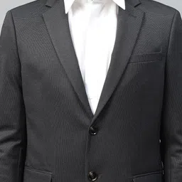 Givo Tailored Fit Cotton Single-Breasted Formal Blazer image 2