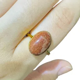 elitemart Unisex Gold-Plated Brass Finger Ring-picture-33