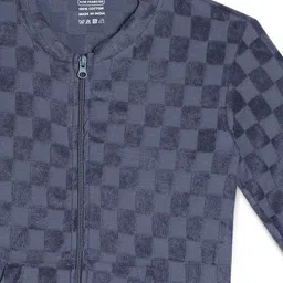 CHILINS Girls Checked Hooded Sweatshirt image 4