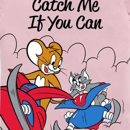YK X Minute Mirth Boys Tom & Jerry Printed Cotton T-shirt image 4