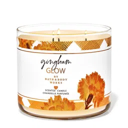 Bath & Body Works Gingham Glow Scented 3-Wick Candle - 411g-picture-41