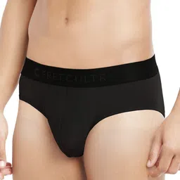 freecultr Pack of 2 Underwear Anti Bacterial Micromodal BreatheTech Solid Men Brief image 2