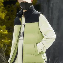 StyleCast x Revolte Men Colourblocked Puffer Jacket image 3