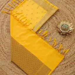 Soch Floral Woven Design Zari Work Dupatta-picture-35