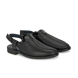 House of Pataudi Men Ultra-Lightweight & Flexible Shoe-Style Sandals image 3