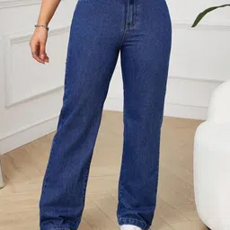 Madact Women Super Straight Fit High-Rise Jeans-image-16
